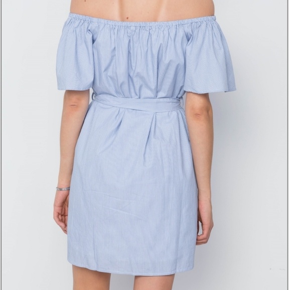 FEW LEFT ❗COLLECTIVE  CONCEPTS Pinstripes Dress - Picture 4 of 6